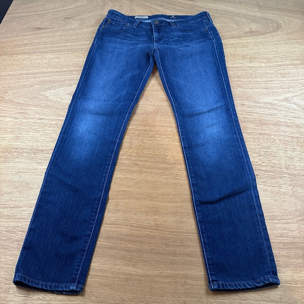 AG Adriano Goldschmied The Stilt Cigarette Jeans Dark Wash Denim 28R DAM1110-TBH